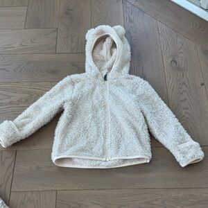 The North Face Cream Fleece Jacket